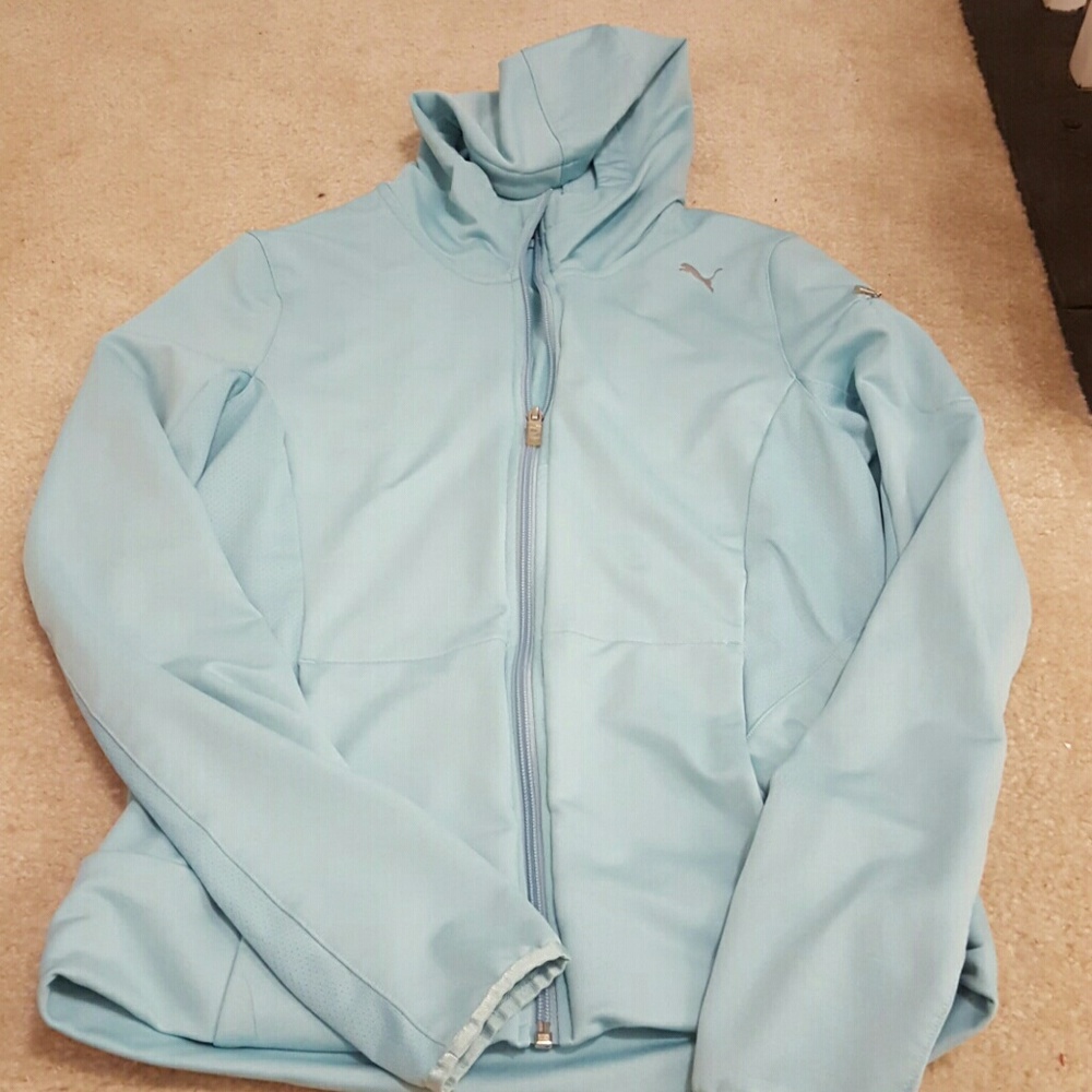 Medium Puma Zip Up Sweatshirt